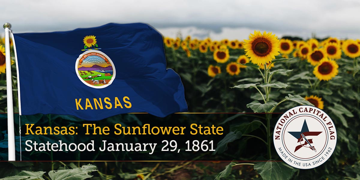 Kansas Statehood Flag History