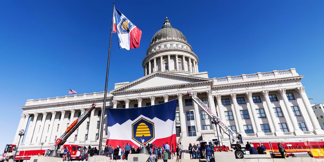 Utah Unveils New State Flag