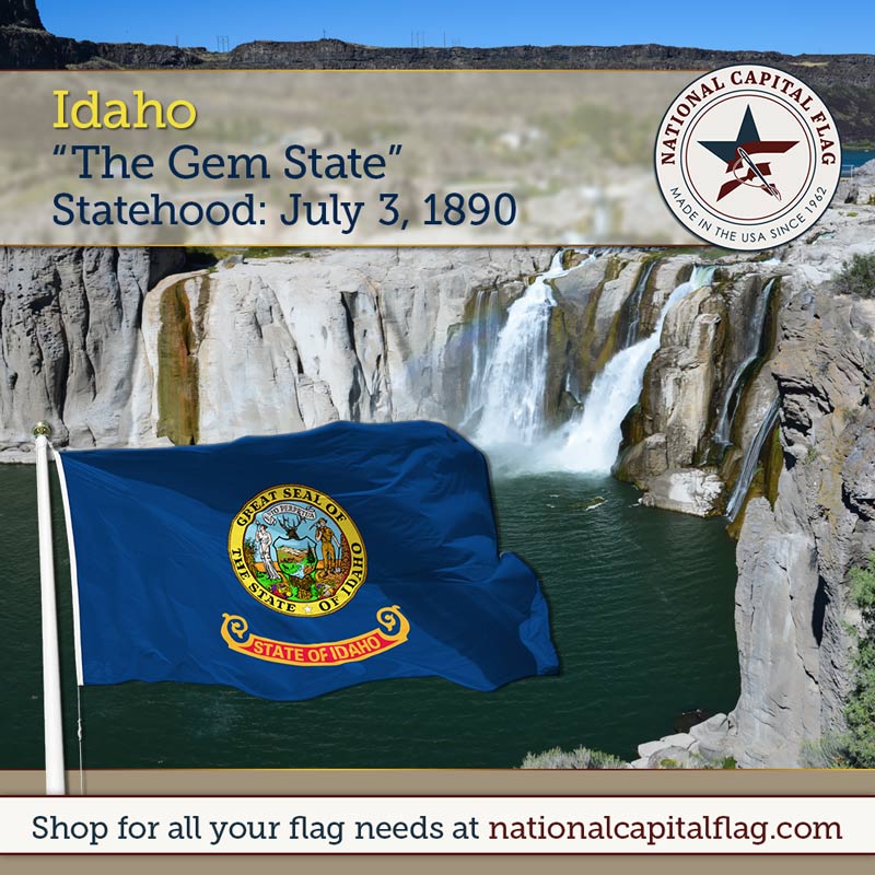 Idaho Statehood Square Idaho Statehood Web