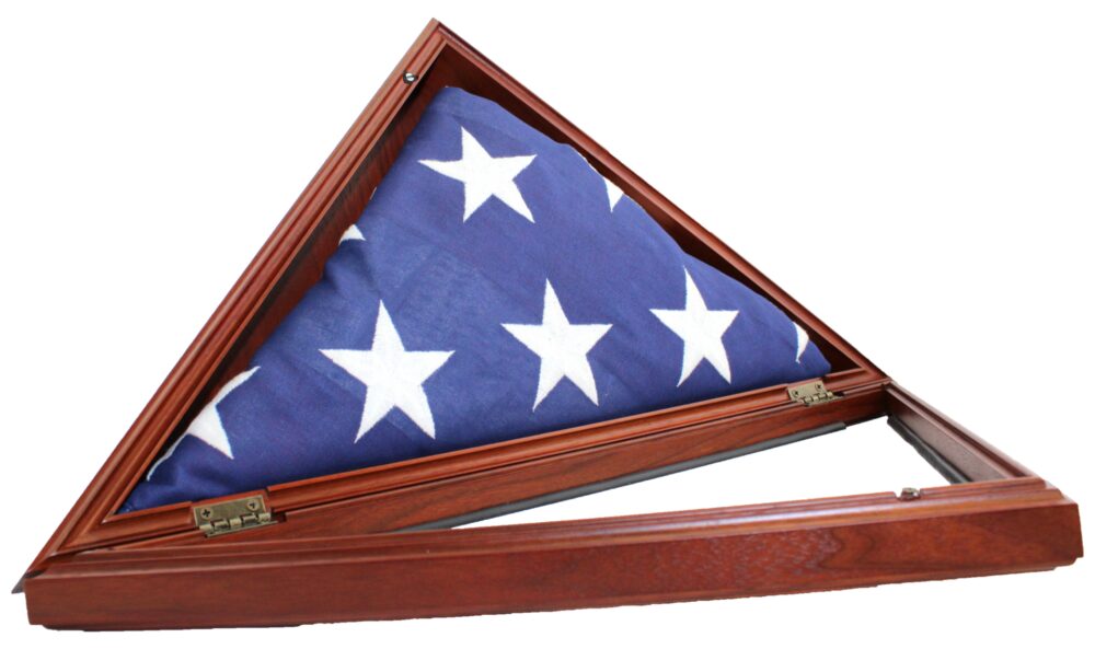 Presidential Flag Case Great Seal - Walnut 3 Presidential Flag Case Great Seal - Walnut - Image 2