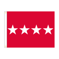 Army 4 Star General Officer Flag - Grommets