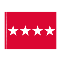 Army 4 Star General Officer Flag - Pole Hem