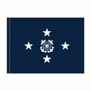 3x4 coast guard blue four star ph