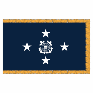 3x5 coast guard blue four star phf