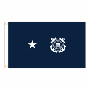 3x5 coast guard blue one star hg