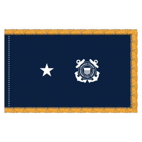 3x5 coast guard blue one star phf