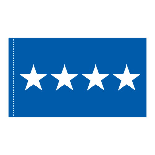 3x5 usaf four star ph