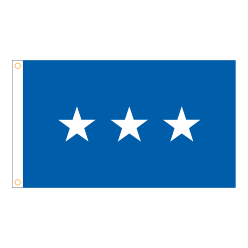 3x5 usaf three star hg