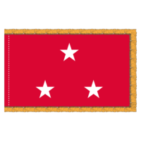 USMC 3 Star General Officer Flag - Fringe