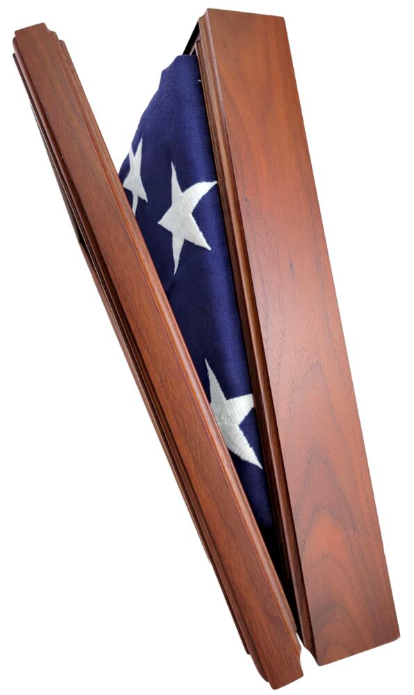Presidential Flag Case Great Seal - Walnut 4 Presidential Flag Case Great Seal - Walnut - Image 3