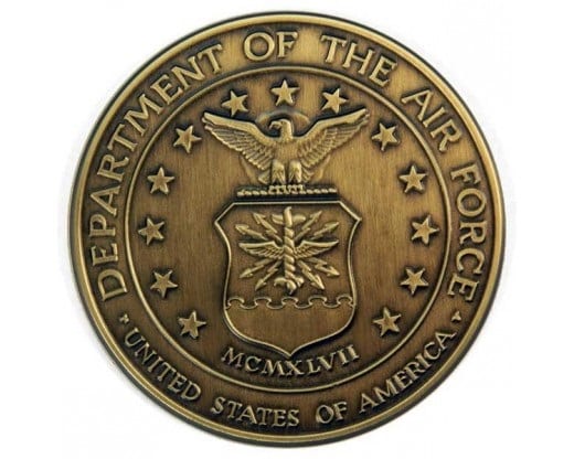 Air Force Challenge Coin 2 Air Force Challenge Coin Solid Brass 2.5 Inch