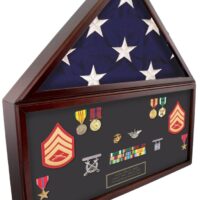 Accolade Burial Flag Case – Cherry