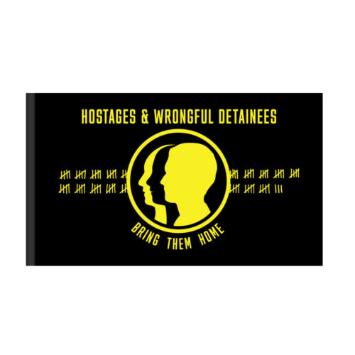 Hostages and Wrongful Detainees Flag Pole Hem Finish