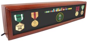 Medal Display Case Walnut