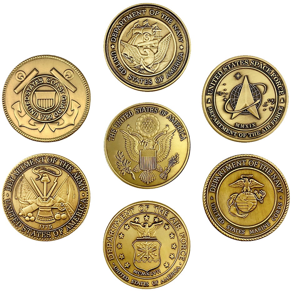Great Seal of the USA Challenge Coin 3 Great Seal of the USA Challenge Coin - Image 2
