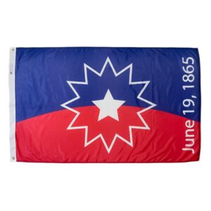 Juneteenth Flag Grommets Finish