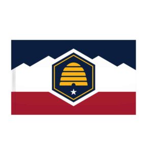 Utah Flag Pole Hem Finish