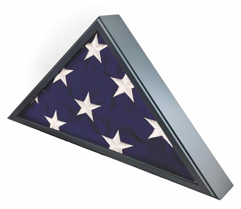 Veteran Flag Case - Gunmetal 2 Veteran Flag Case Gunmetal