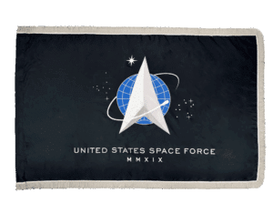 United States Space Force Flag Fringe Finish