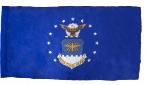 US Air Force Flag Pole Hem Finish