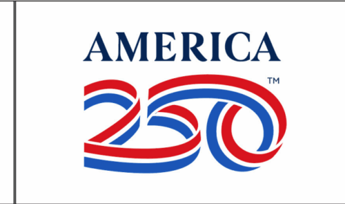 Official America 250™ White Flag