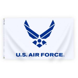air force wings logo flag