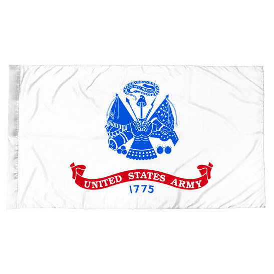 Army Flag - Pole Hem 2 Army Flag Pole Hem