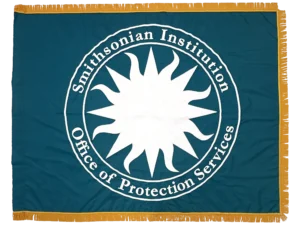 Smithsonian Institution Office of Protection Services (OPS) - Sewn Flag