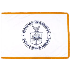 U.S. Department of Commerce Sewn Flag