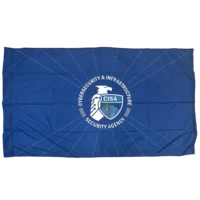 Cybersecurity and Infrastructure Security Agency (CISA) - Sewn Flag