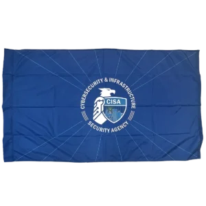 Cybersecurity and Infrastructure Security Agency (CISA) - Printed Flag