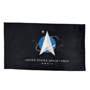 United States Space Force Flag Pole Hem Finish