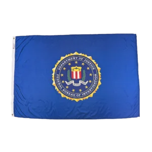 Federal Bureau of Investigation (FBI) - Printed Flag