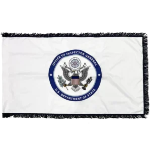 Office of Inspector General, U.S. Department of State (OIG) - Sewn Flag