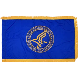 U.S. Department of Health and Human Services (HHS) - Sewn Flag