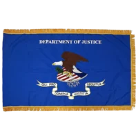 U.S. Department of Justice (DOJ) - Sewn Flag