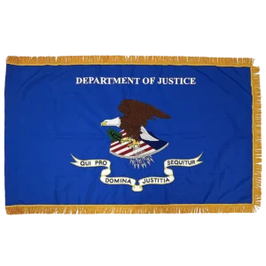 U.S. Department of Justice (DOJ) - Sewn Flag